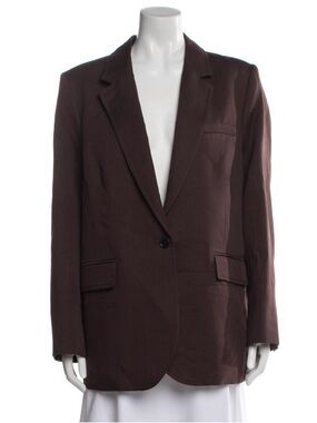 ME & EM Chocolate Brown Single-Button Tailored Blazer XL new with tags